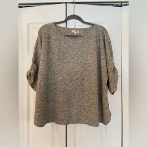 Max Studio Heathered Knit Top